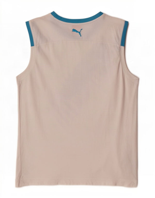 Canotta grafica da uomo Puma, cotone bianco medio