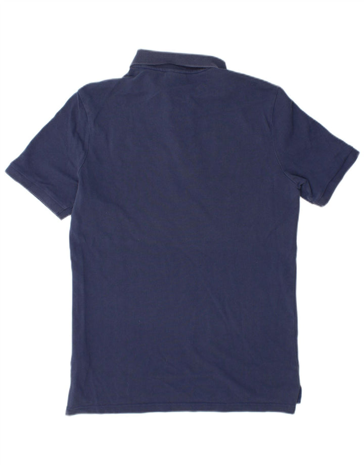 Polo Nike da uomo piccola in cotone blu navy