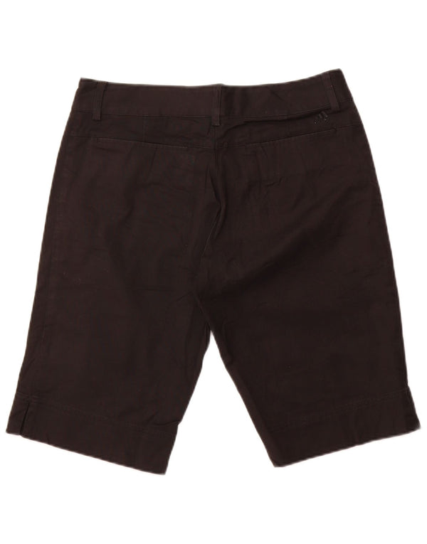 Pantaloncini Bermuda Adidas da donna US 8 Medium W32 cotone nero