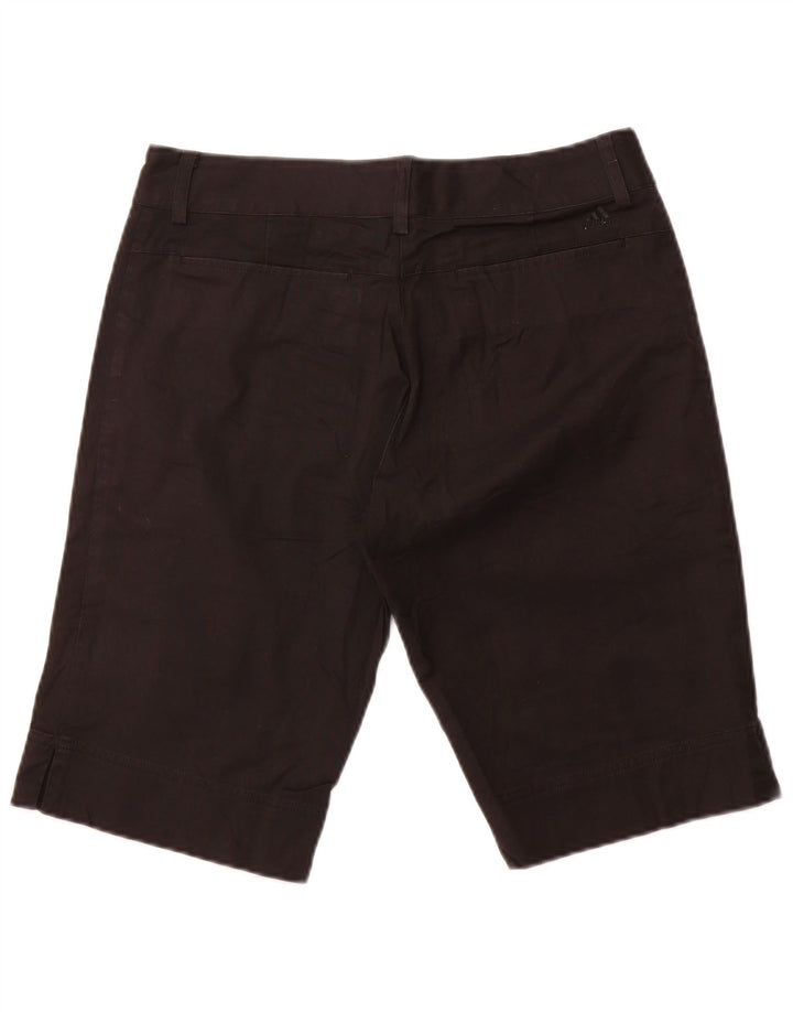 Pantaloncini Bermuda Adidas da donna US 8 Medium W32 cotone nero