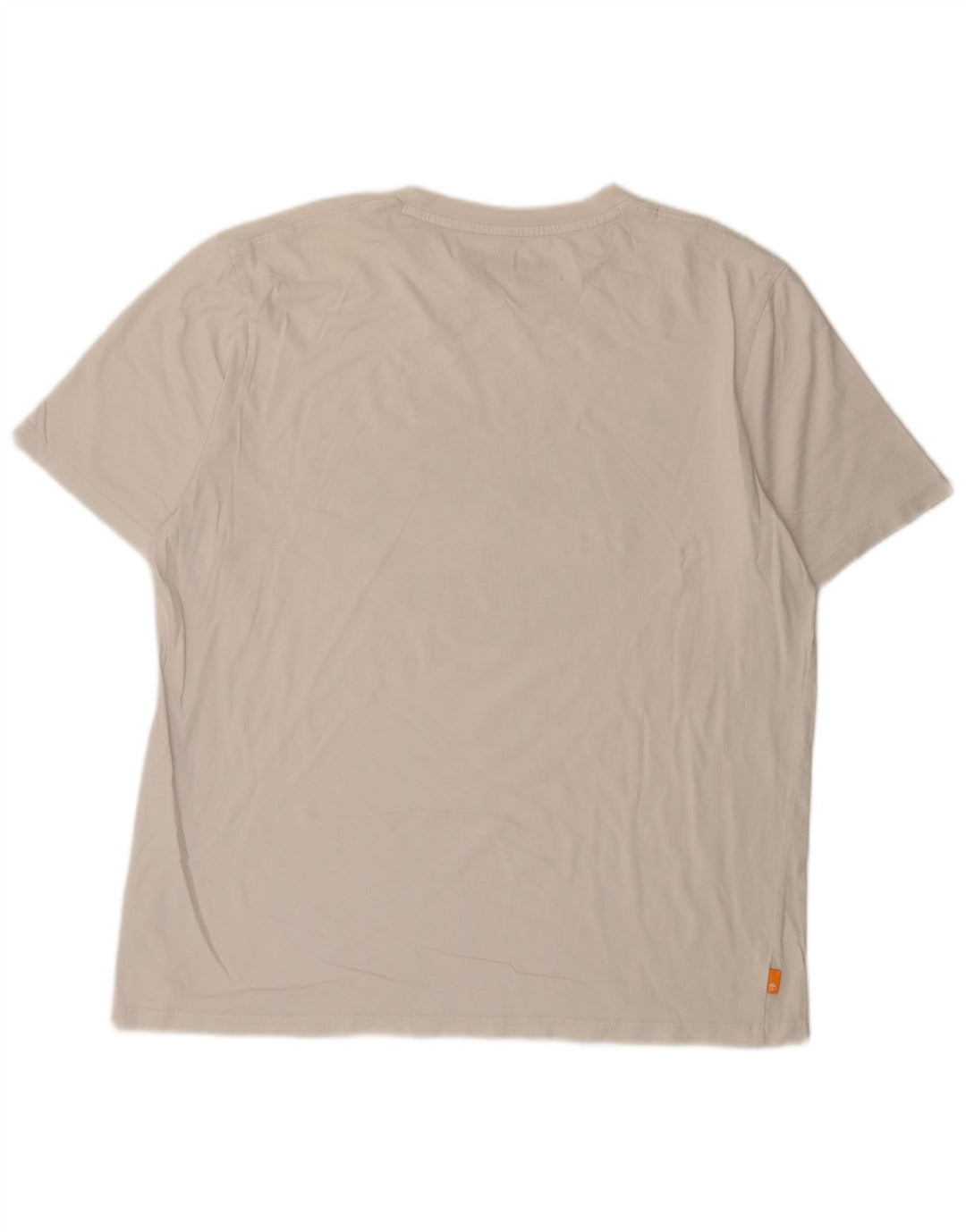T-shirt grafica da uomo con vestibilità regolare Timberland Top XL in cotone bianco