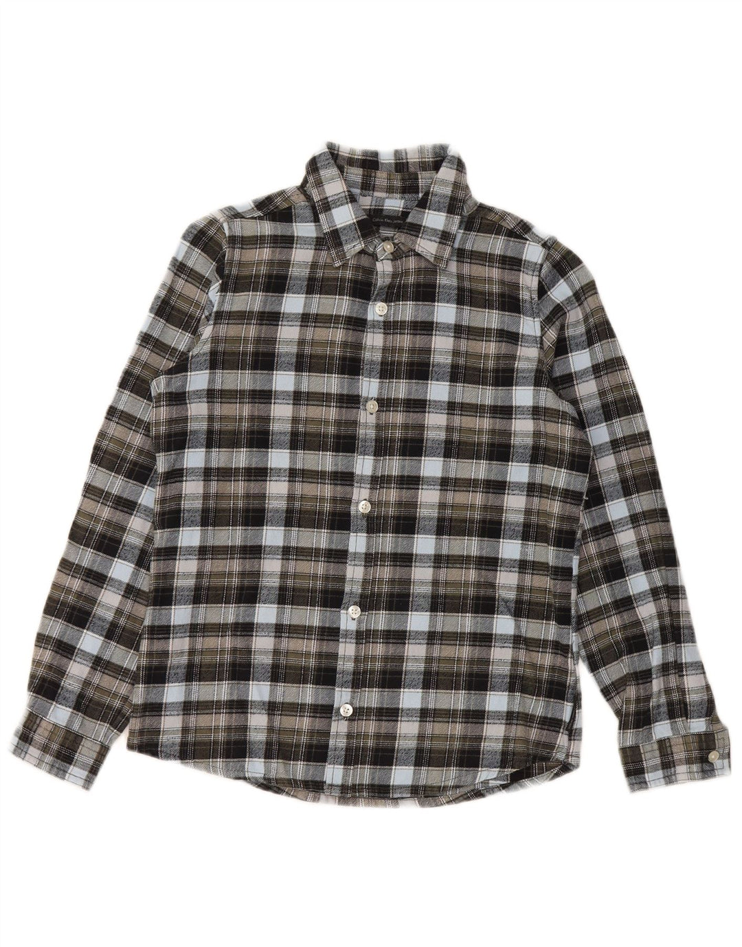 CALVIN KLEIN JEANS Camicia in Flanella da Bambino 9-10 Anni a Quadri Multicolore