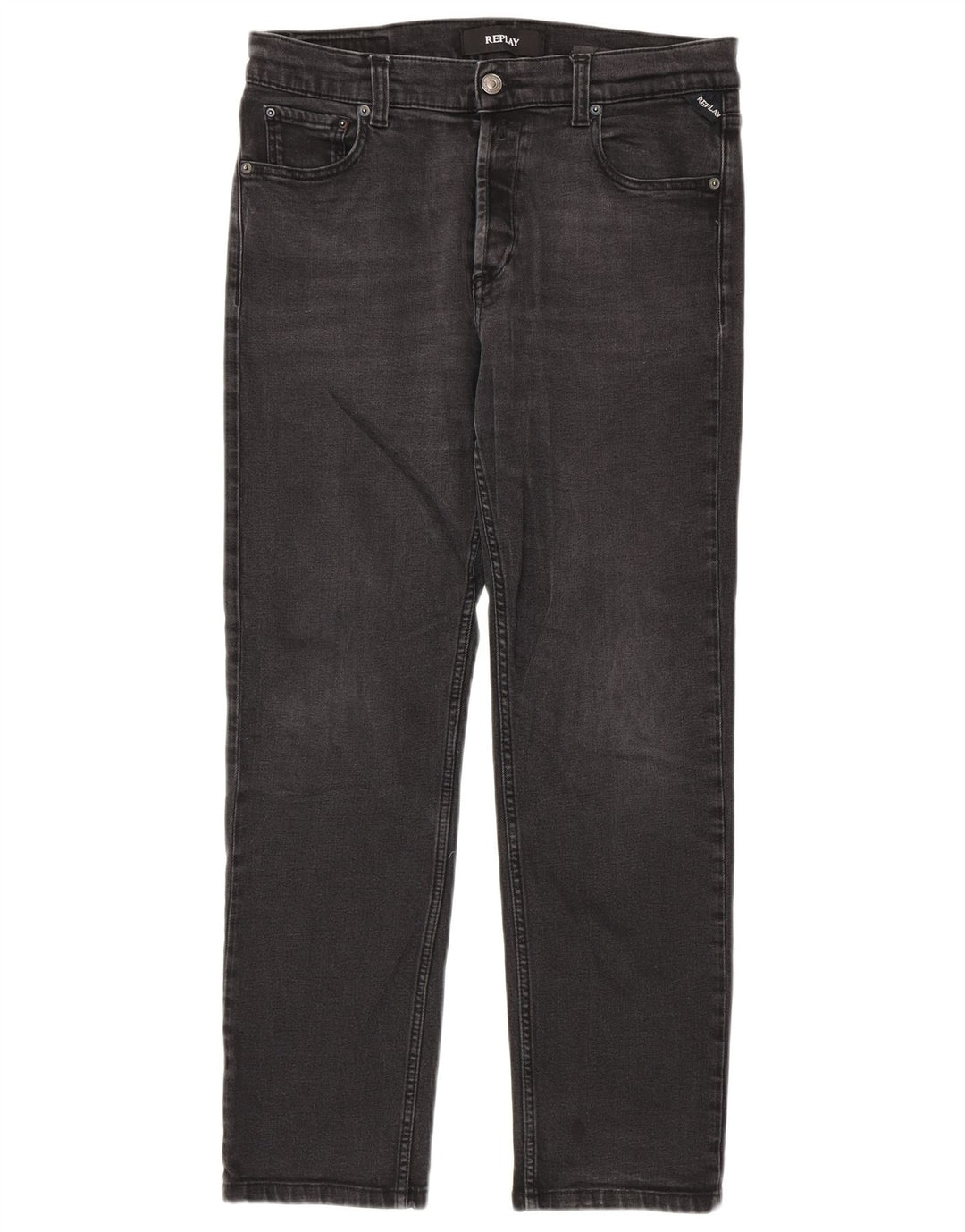 Jeans dritti da donna Replay W32 L28 Grigi