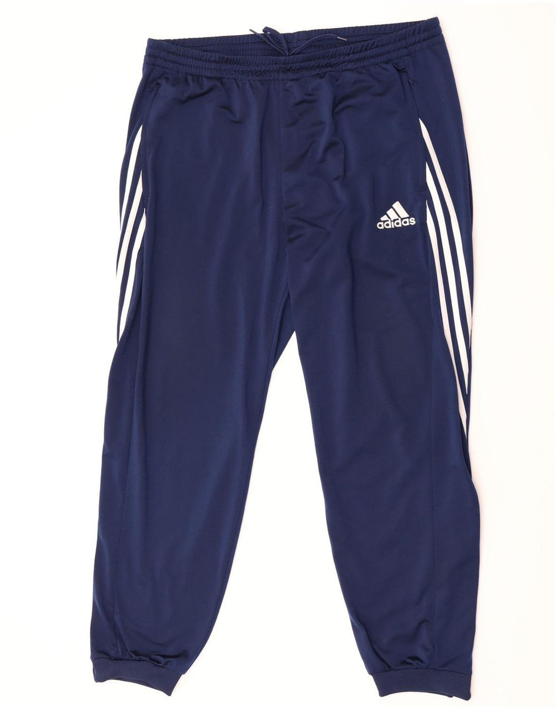 Pantaloni da tuta da uomo Adidas Joggers XL blu navy poliestere