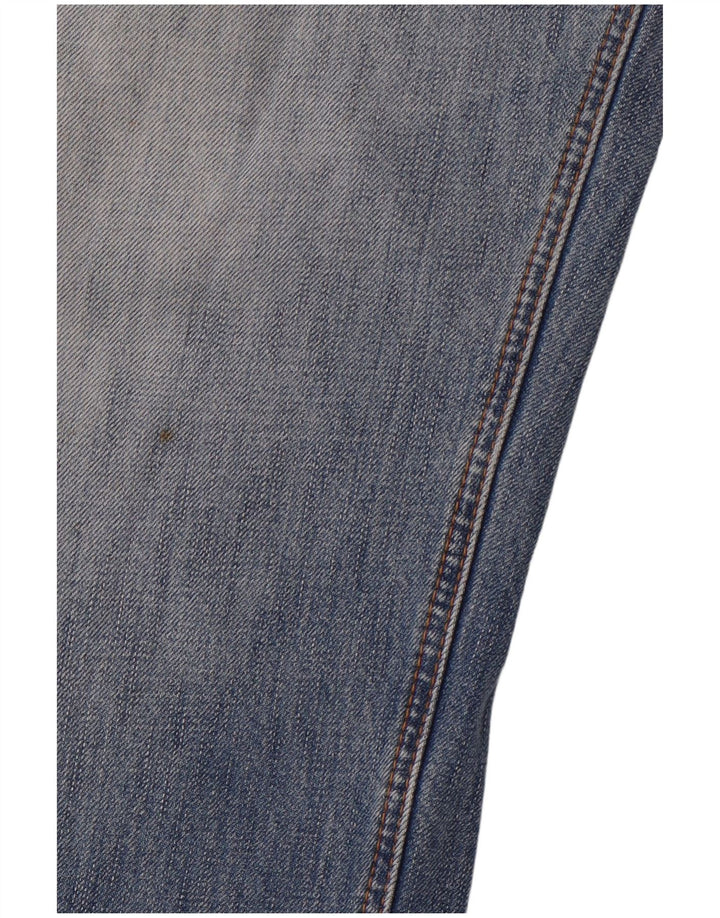 CREW CLOTHING Jeans dritti da uomo W36 L31 cotone blu
