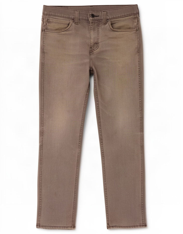Levi's Uomo 511 Slim Jeans W32 L32 Cotone Grigio
