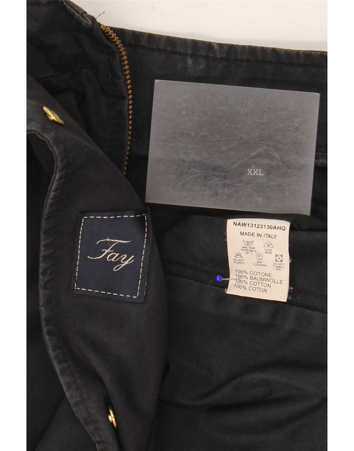 Giacca pratica da donna Fay UK 22 2XL Cotone nero