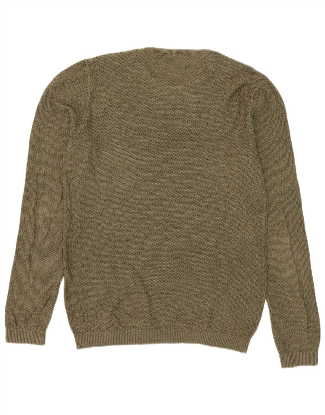 Maglione maglione girocollo da uomo Zara medio kaki