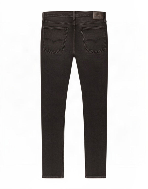 Jeans skinny Levi's da donna della linea 8 W36 L31 in cotone nero