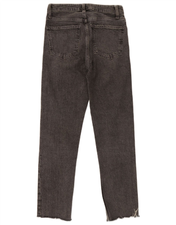 Jeans slim da donna Zara EU 34 2XS W24 L26 Grigio