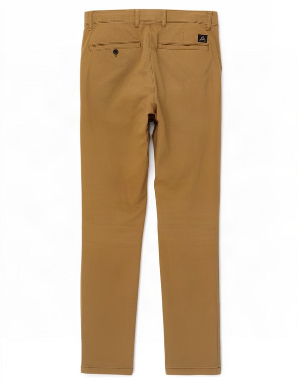 Pantaloni chino slim da uomo Zara EU 38 Small W30 L30 Marrone