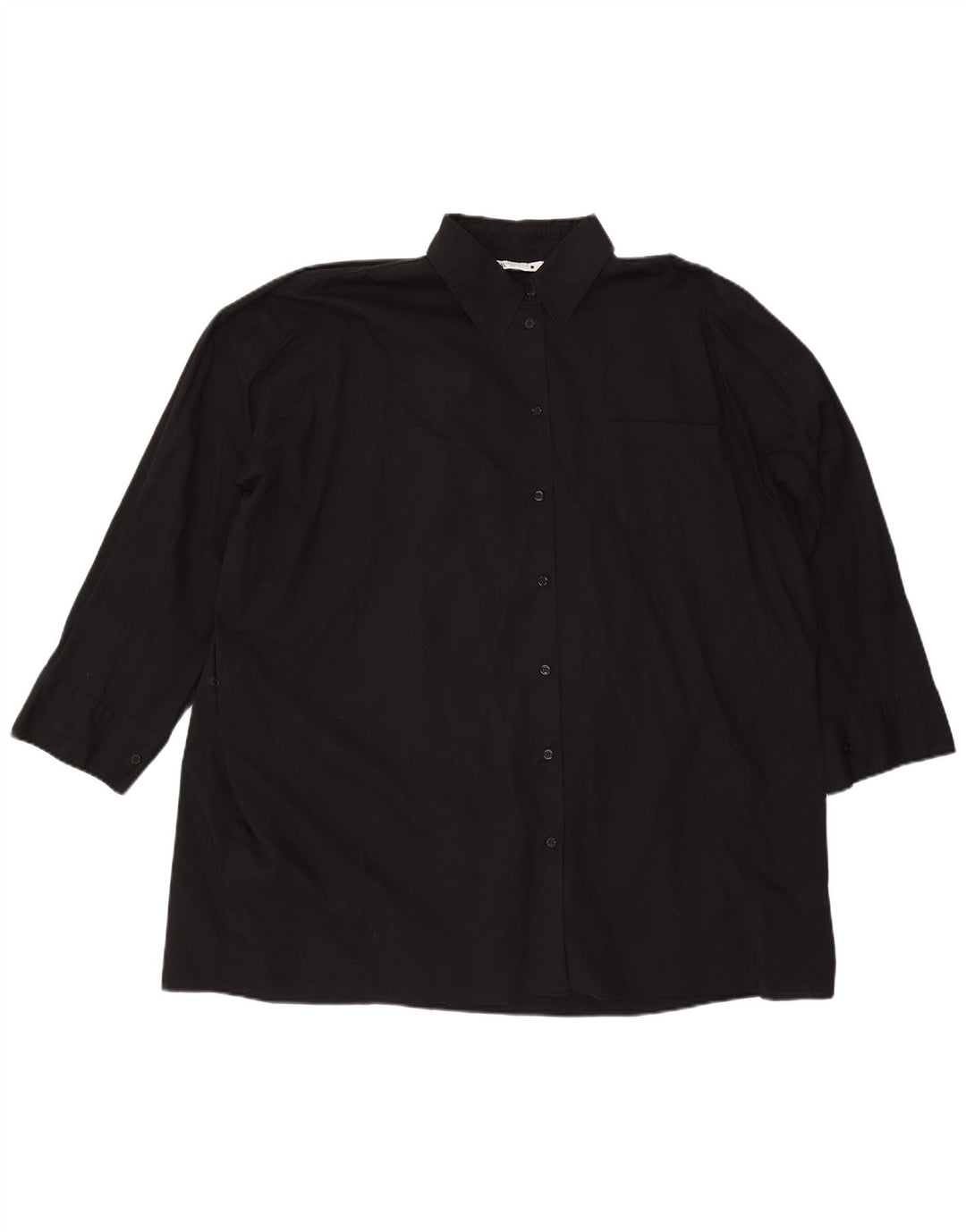 Camicia oversize da donna ZARA UK 18 XL Nera