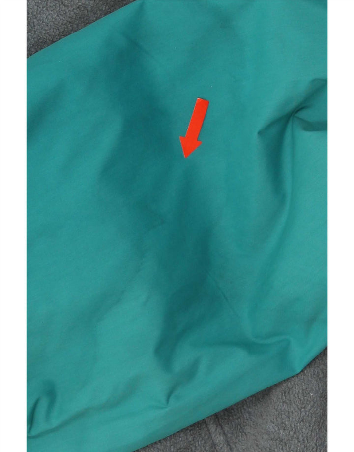 Giacca in pile da uomo Brunik Anorak UK 40 Large Blu Colourblock Poliestere