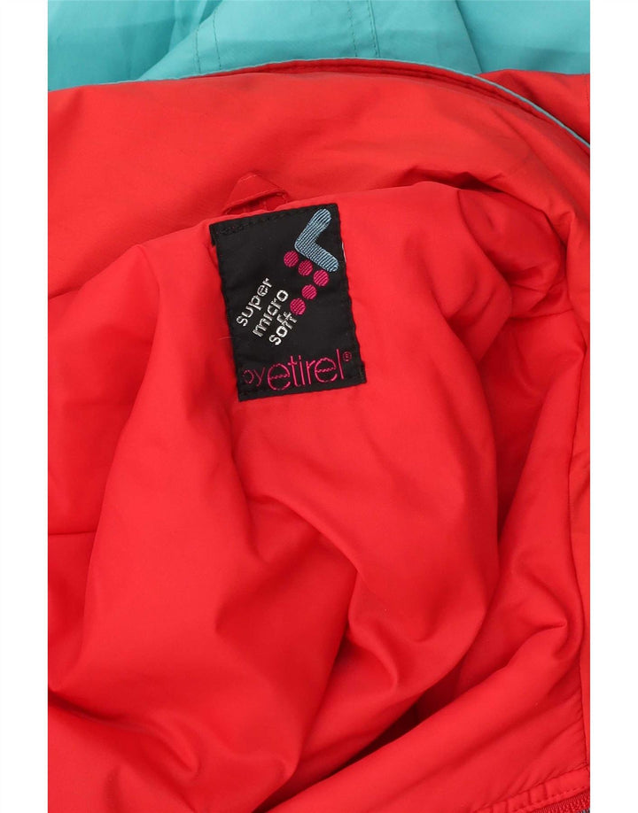 Tuta da sci da uomo con cappuccio Etirel Small Red Colourblock