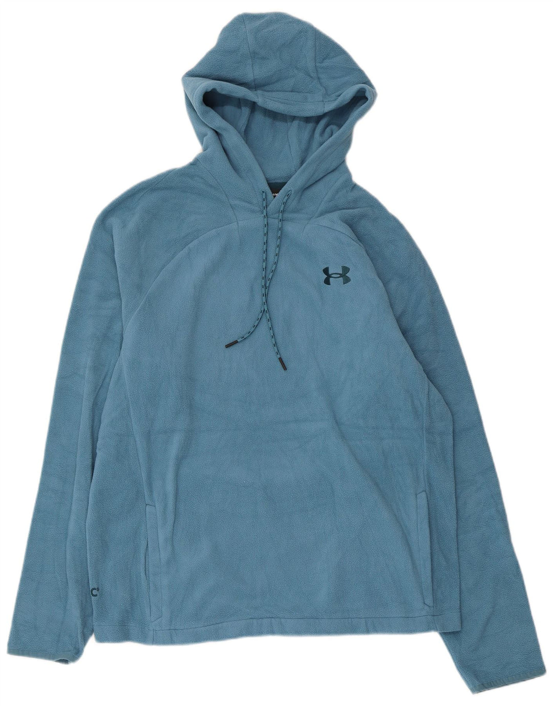 Maglione in pile con cappuccio Polartec da uomo UNDER ARMOUR blu medio