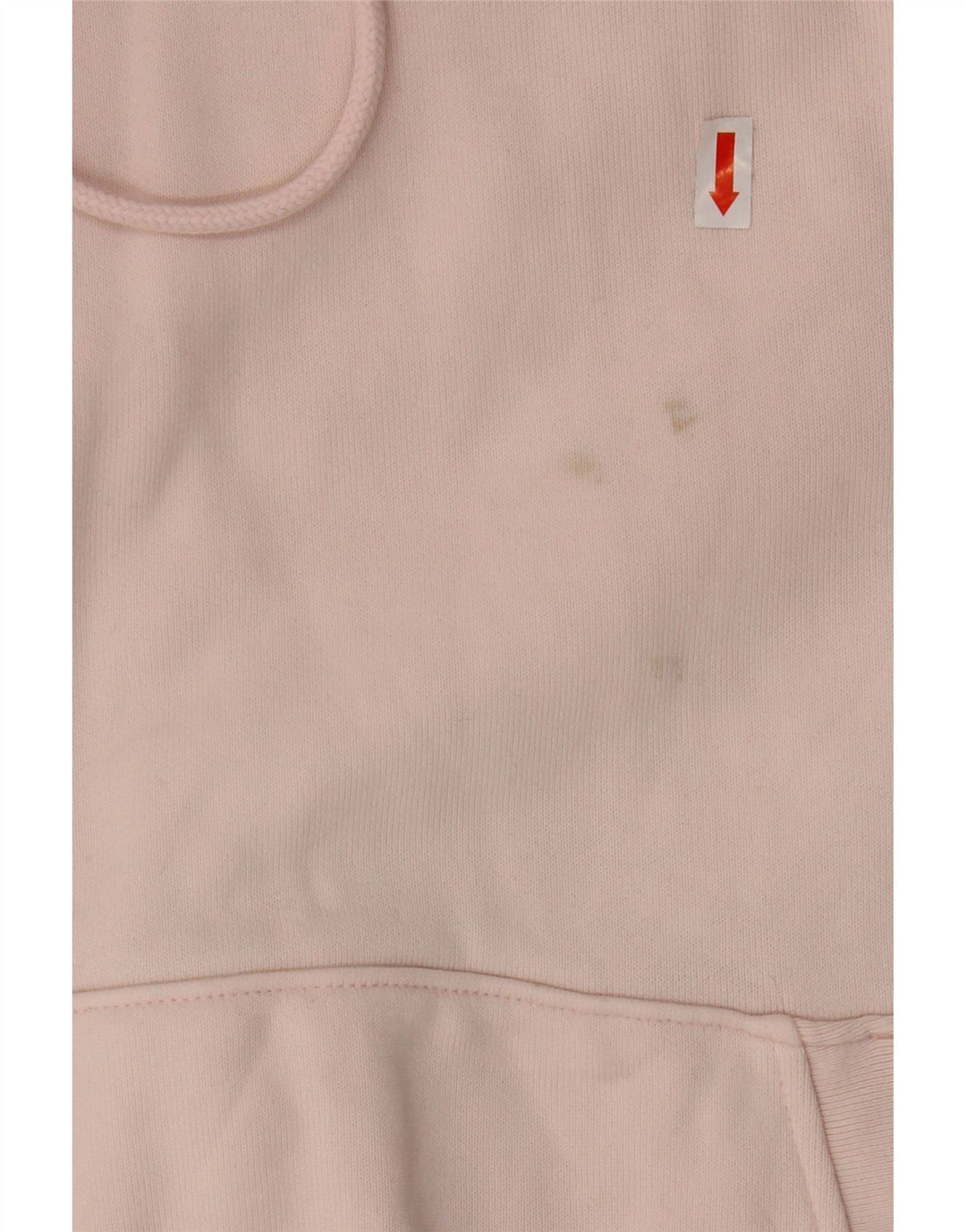 Maglione oversize con cappuccio da donna LEVI'S UK 10 piccolo cotone rosa
