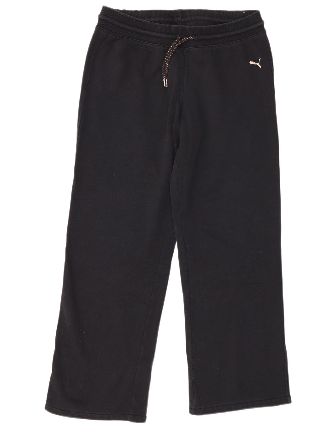Pantaloni della tuta da donna PUMA UK 16 grandi in cotone nero