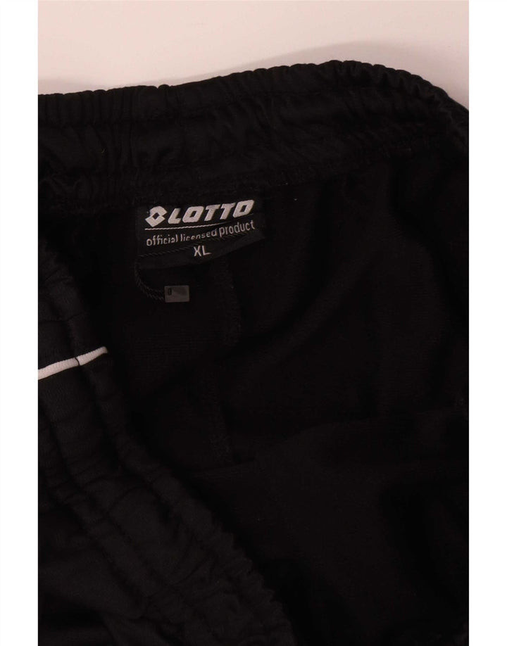 Pantaloni da tuta da uomo Lotto Joggers XL Poliestere nero