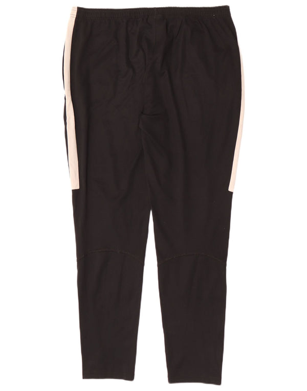 Pantaloni da tuta Nike Dri Fit da uomo, poliestere color block medio nero