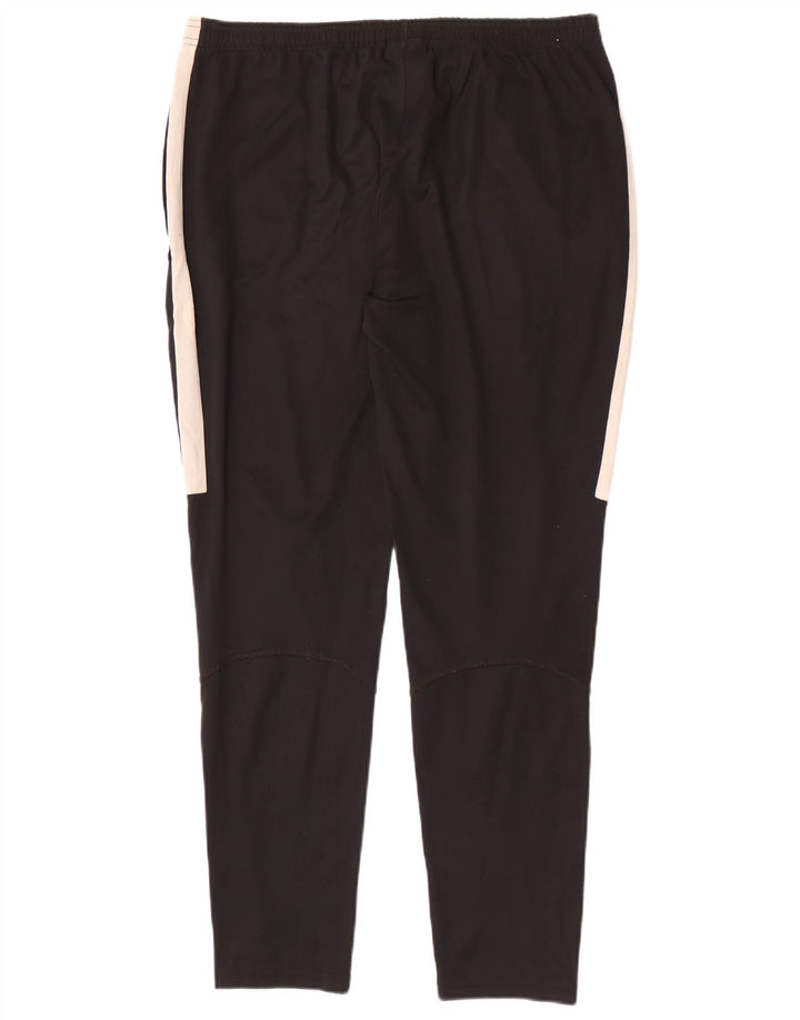 Pantaloni da tuta Nike Dri Fit da uomo, poliestere color block medio nero
