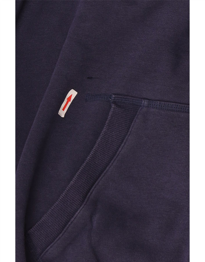 Giacca da ginnastica da uomo Puma Large in cotone blu navy