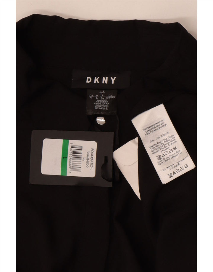 Camicetta da donna Dkny UK 16 grande poliestere nero