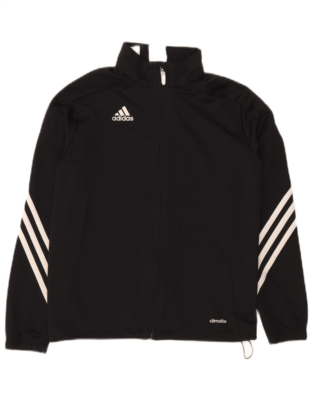 Giacca Top Tuta Adidas Bambina 9-10 Anni Poliestere Nera