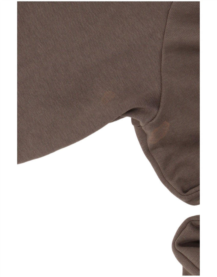 Felpa da uomo Puma Maglione piccolo in cotone grigio