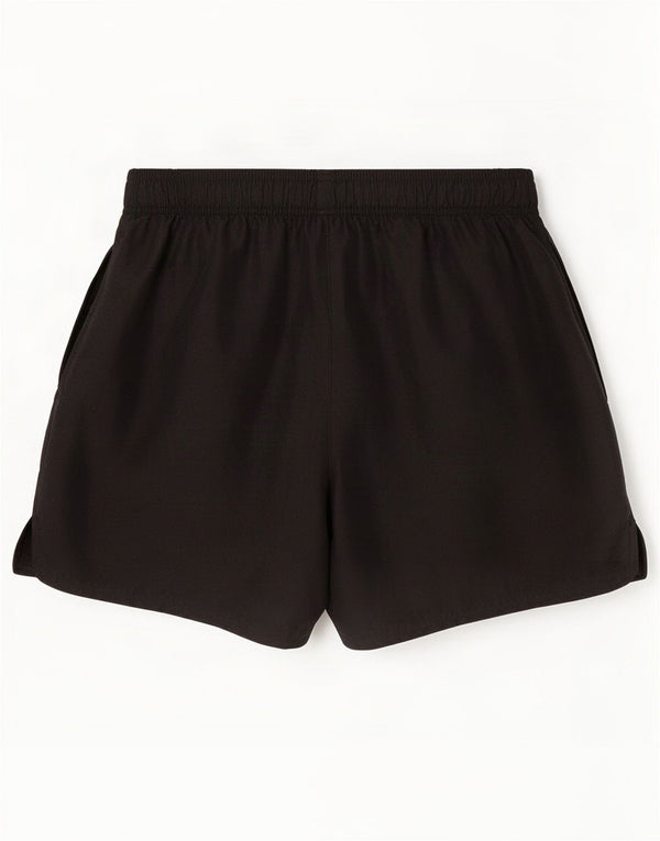 Pantaloncini sportivi Nike da uomo medio nero in poliestere