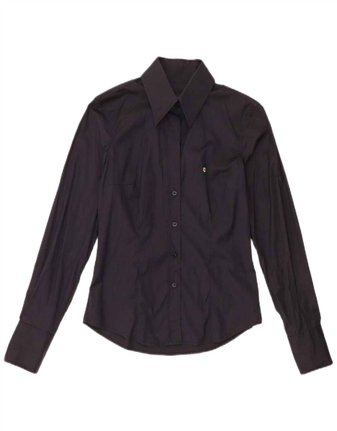 Camicia da donna Gant UK 8 Small in cotone blu navy