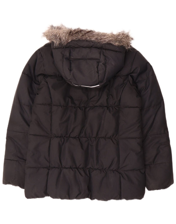 Giacca imbottita con cappuccio da donna Columbia UK 18 XL poliestere nero