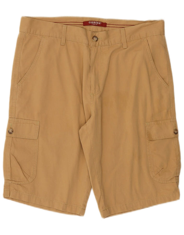 Pantaloncini cargo da uomo Carrera IT 50 Large W34 Cotone Beige