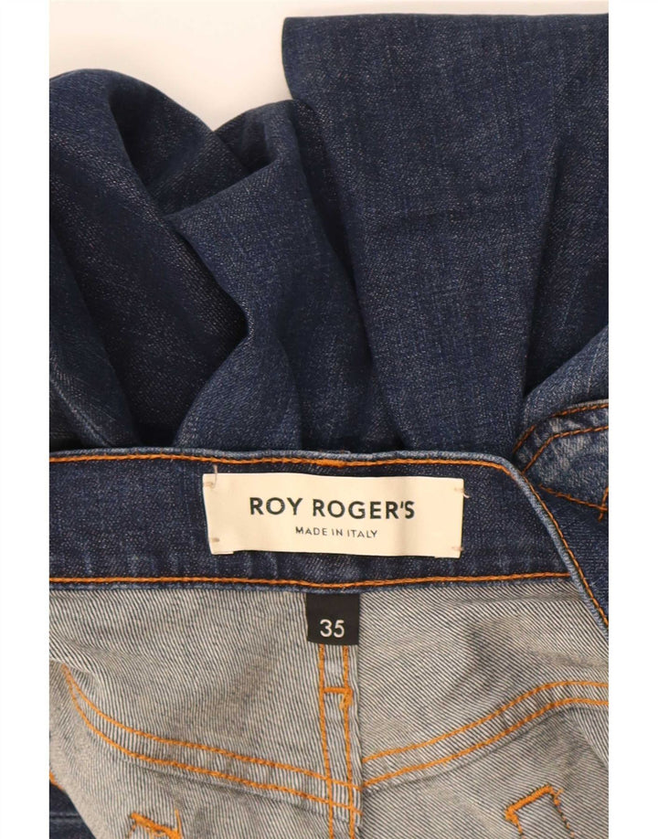 Jeans slim da uomo Roy Rogers W35 L30 cotone blu