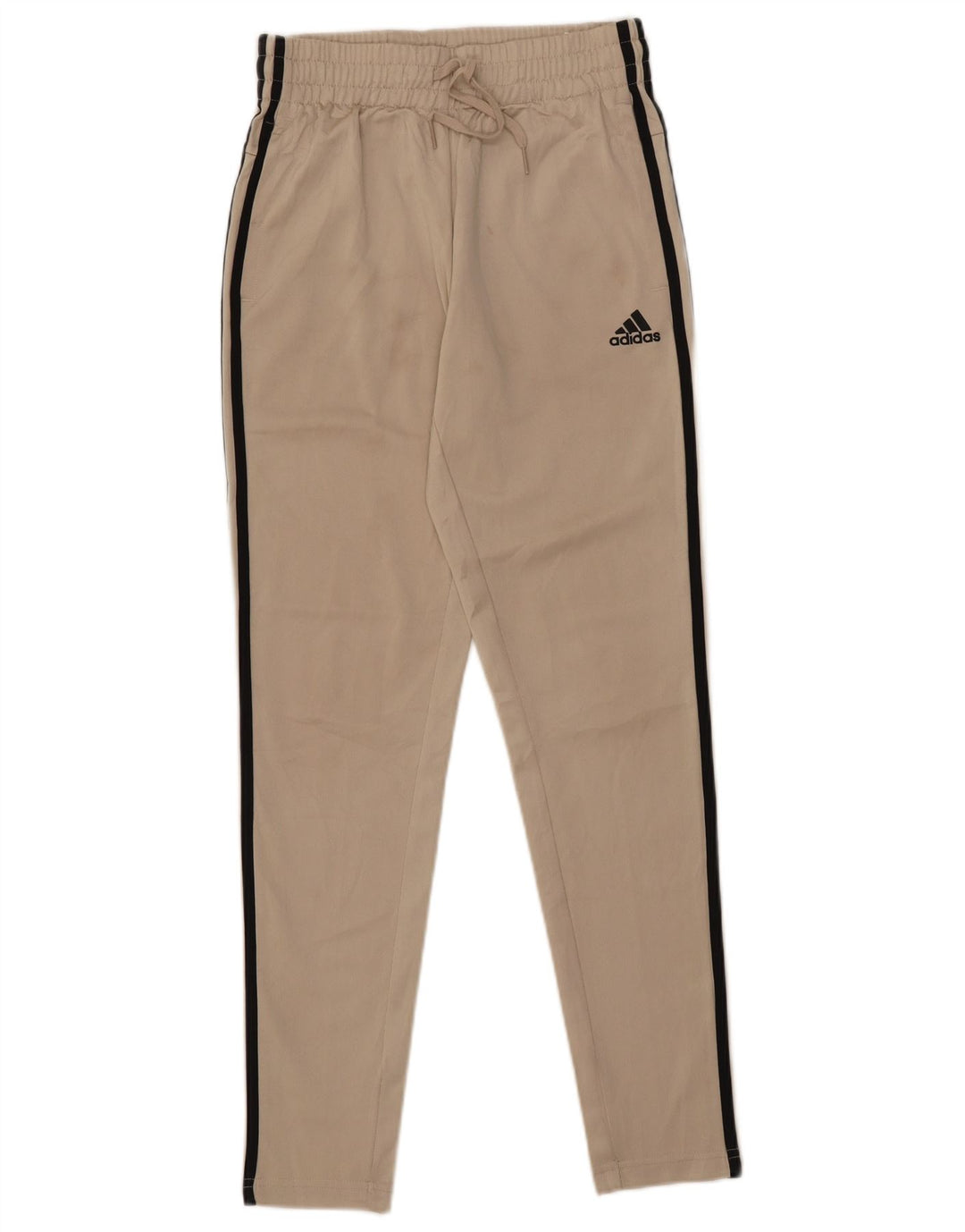 Pantaloni da tuta da donna ADIDAS UK 4/6 XS Poliestere beige