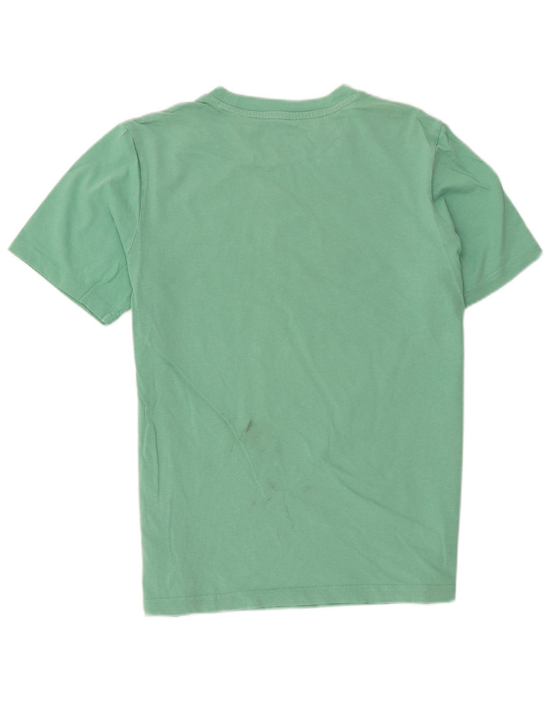 T-shirt grafica da uomo Puma Top in cotone turchese medio