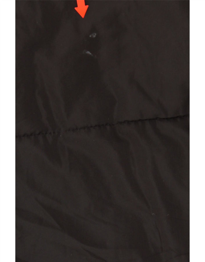 Giacca imbottita oversize da donna Free People UK 16 grande poliestere nero