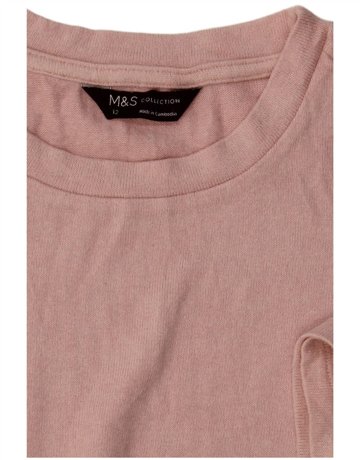 Maglietta da donna Marks & Spencer Top UK 12 Rosa medio