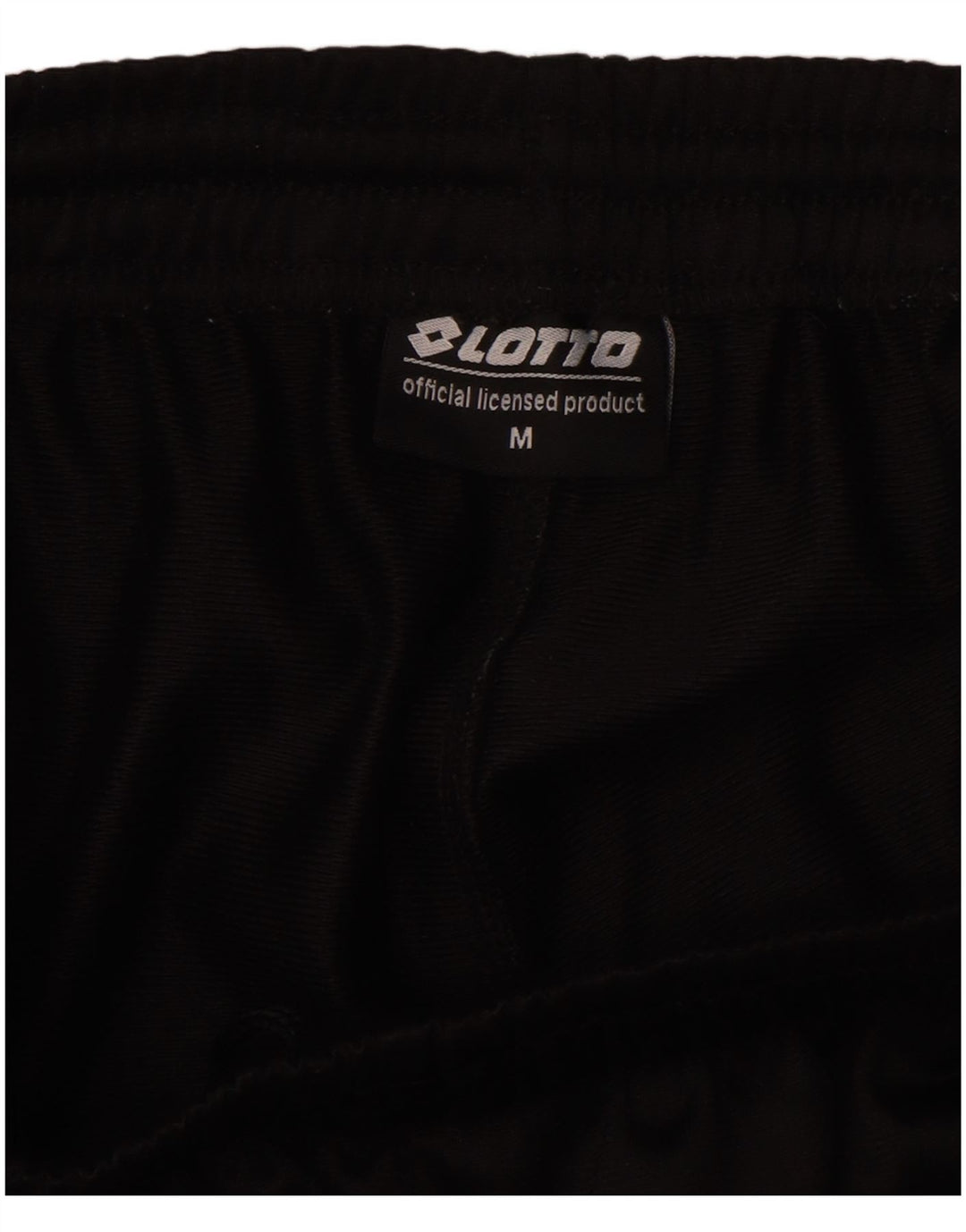 Pantaloni da tuta da uomo Lotto Joggers medio poliestere nero