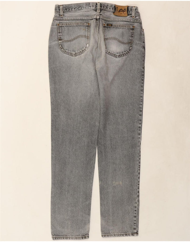 LEE Mens Straight Jeans W36 L34 Grey Cotton Vintage Lee and Second-Hand Lee from Messina Hembry 