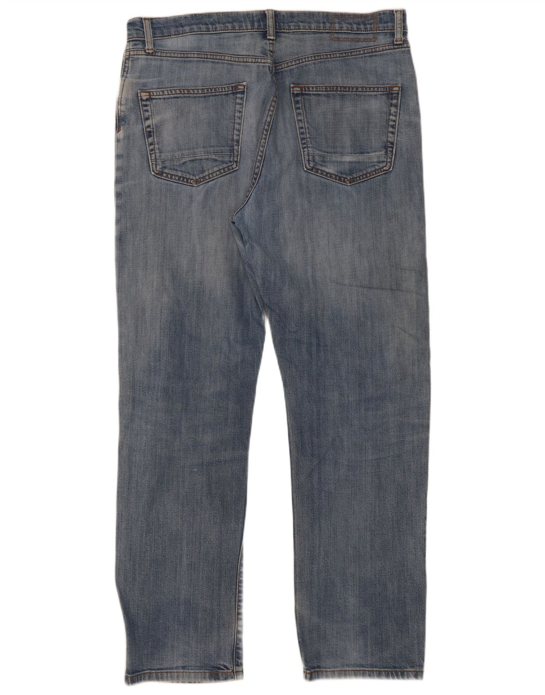 Jeans affusolati da uomo Marks & Spencer W34 L31 cotone blu
