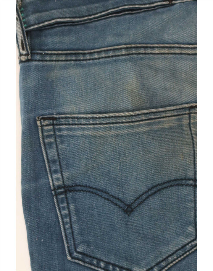 Levi's Uomo 511 Slim Jeans W32 L30 Cotone Blu