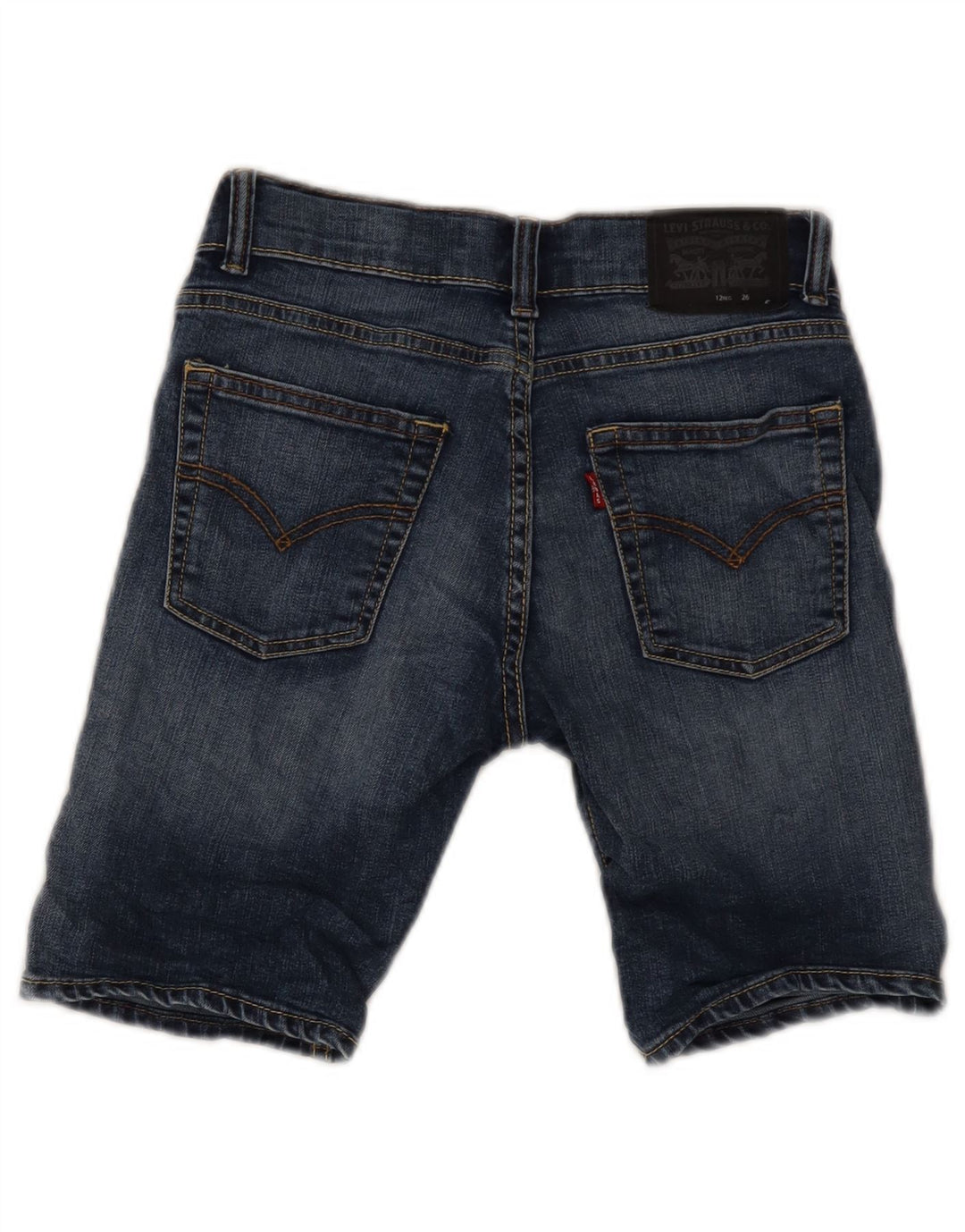Levi's Ragazzi 511 Pantaloncini di jeans slim 11-12 anni W26 Cotone blu