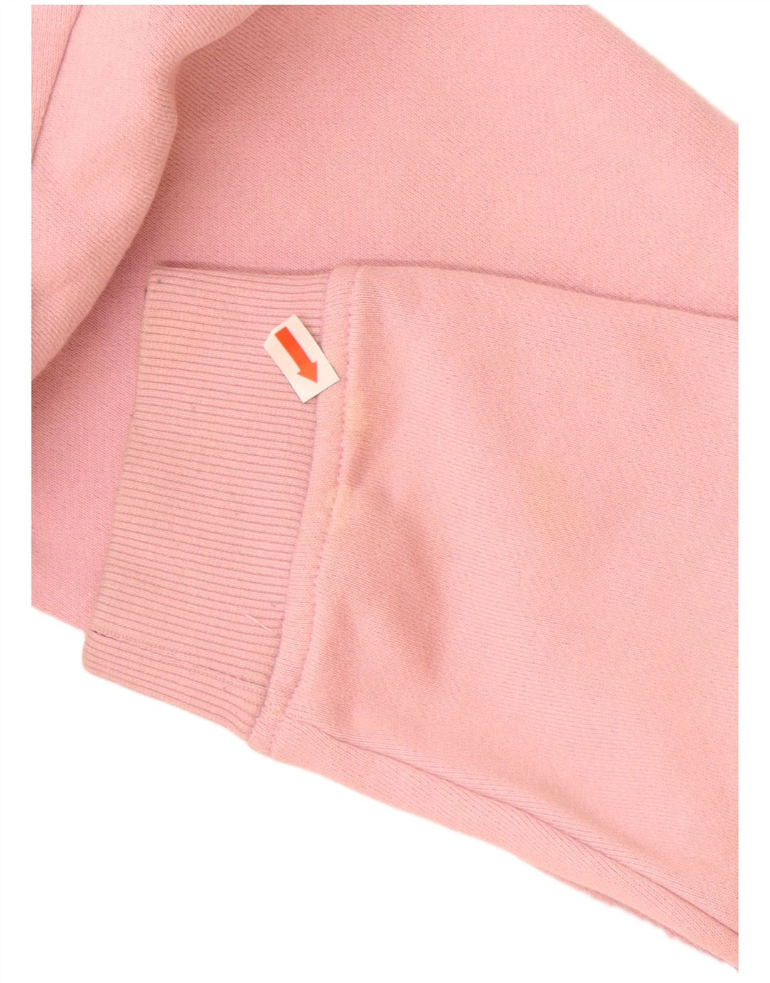ELLESSE Felpa con grafica da donna Maglione UK 12 Cotone rosa medio