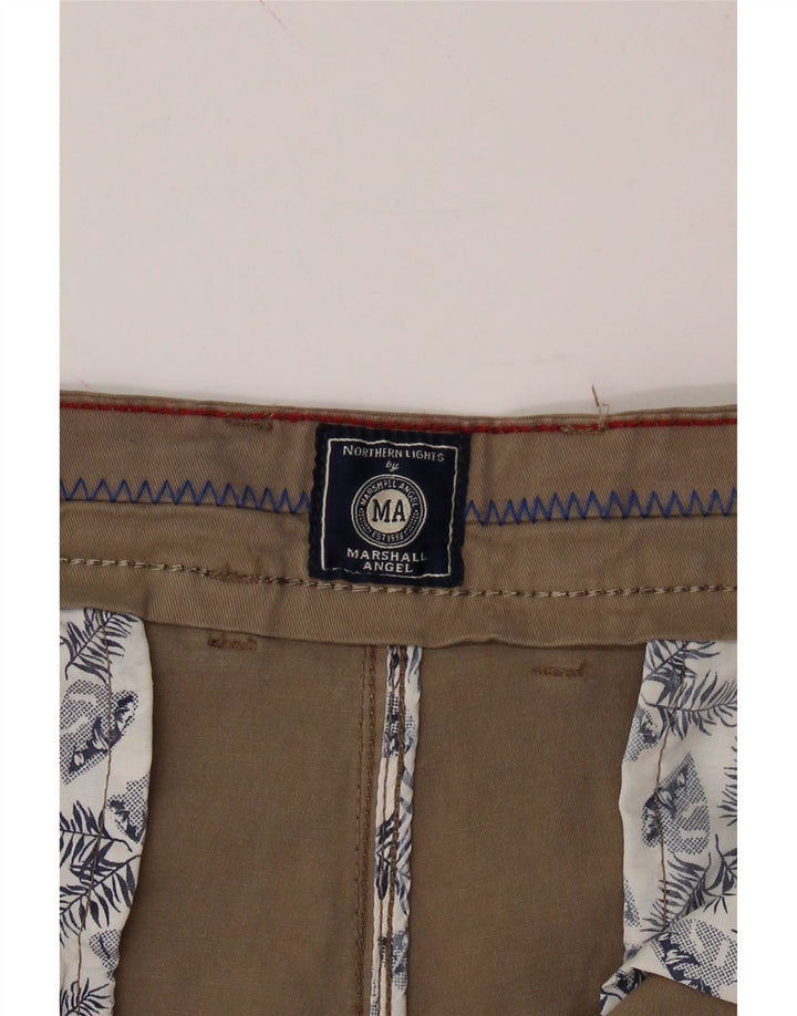 MARSHALL ANGEL Mens Straight Cargo Trousers W40 L29 Grey Cotton Vintage Marshall Angel and Second-Hand Marshall Angel from Messina Hembry 
