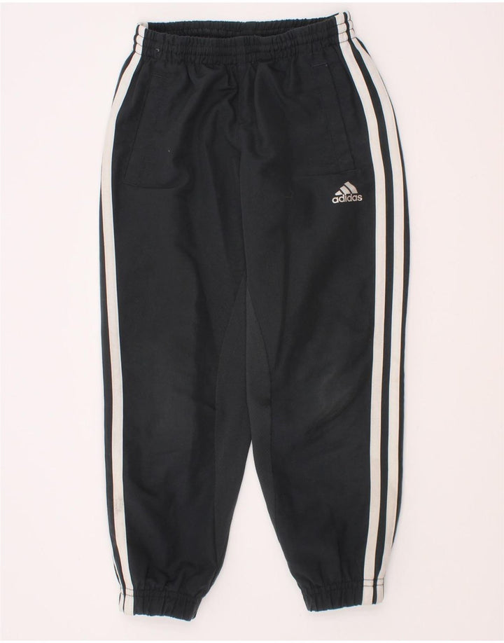Pantaloni da tuta Adidas Climalite da ragazzo, pantaloni da jogging, 4-5 anni, poliestere grigio