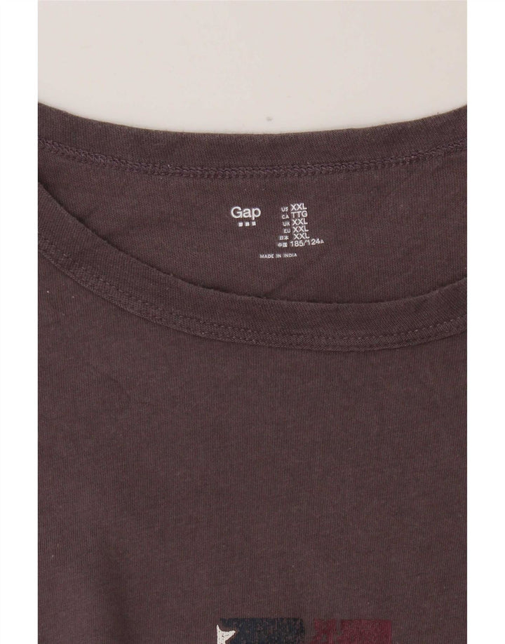 Maglietta grafica da uomo Gap Top 2XL Marrone