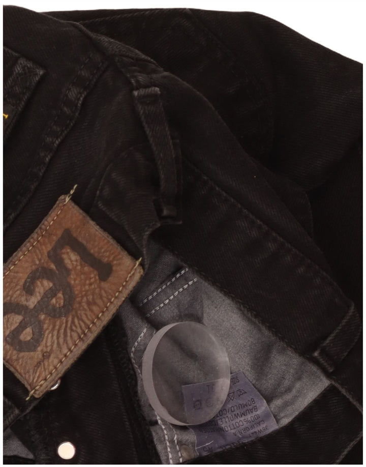 Jeans dritti da donna LEE W36 L30 cotone nero