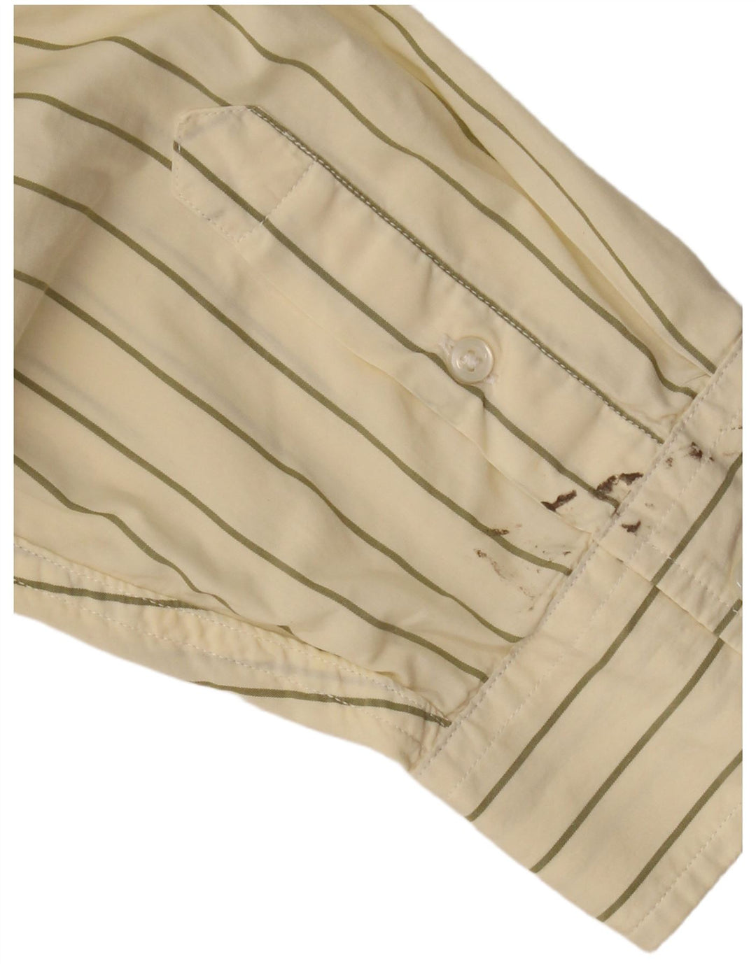 Camicia Gap da uomo dalla vestibilità originale XL in cotone gessato beige