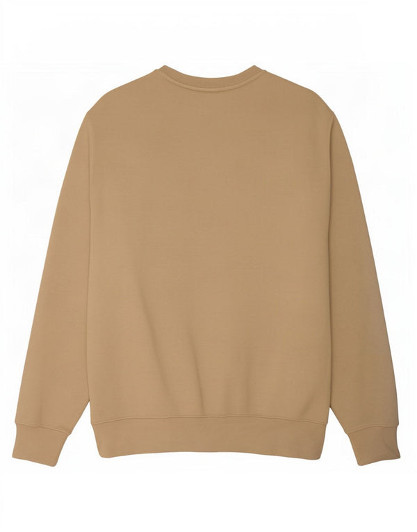 Felpa da uomo Nike Maglione grande in cotone beige