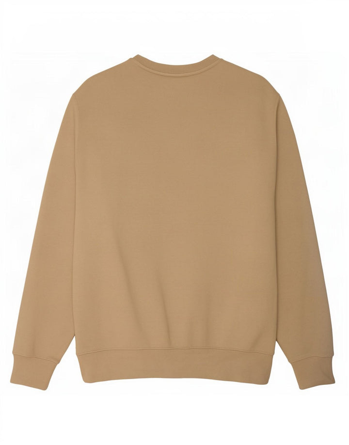 Felpa da uomo Nike Maglione grande in cotone beige